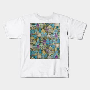 Houses Pattern Kids T-Shirt